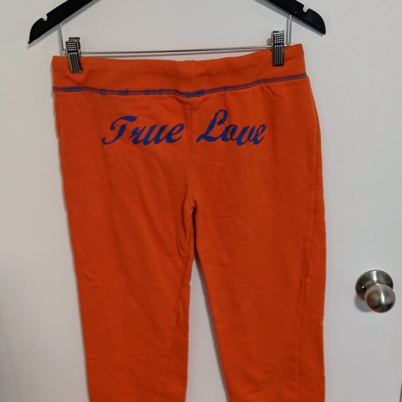 Women's Orange Pants - Size Medium - Picture 3 of 3
